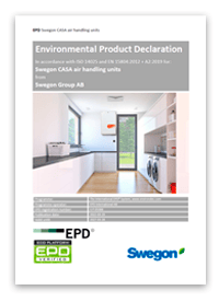 EPD-CASA Smart ventilasjonsaggregat